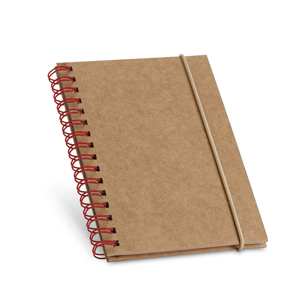 MARLOWE. Caderno de bolso espiral com folhas pautadas