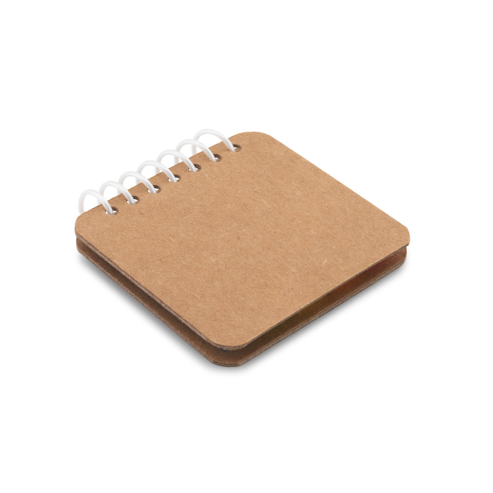 PETER. Caderno com capa em papek kraft