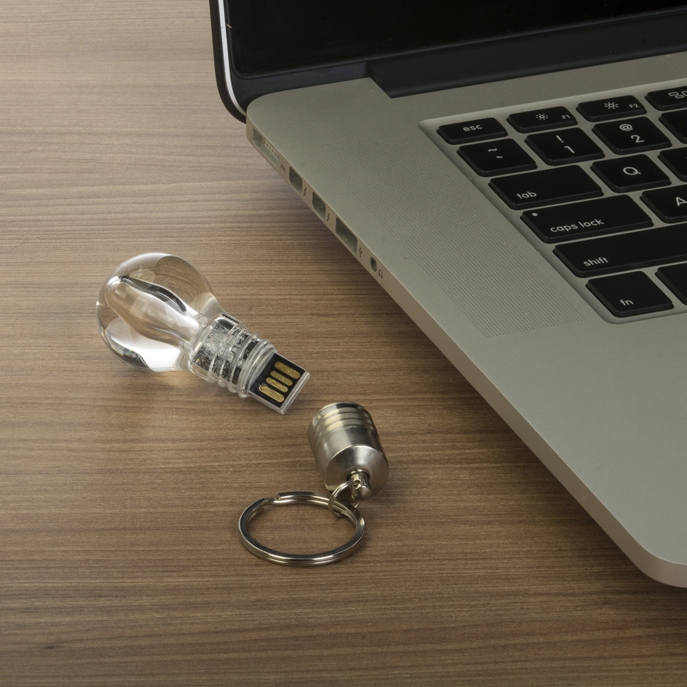 PEN DRIVE LÂMPADA 4 GB