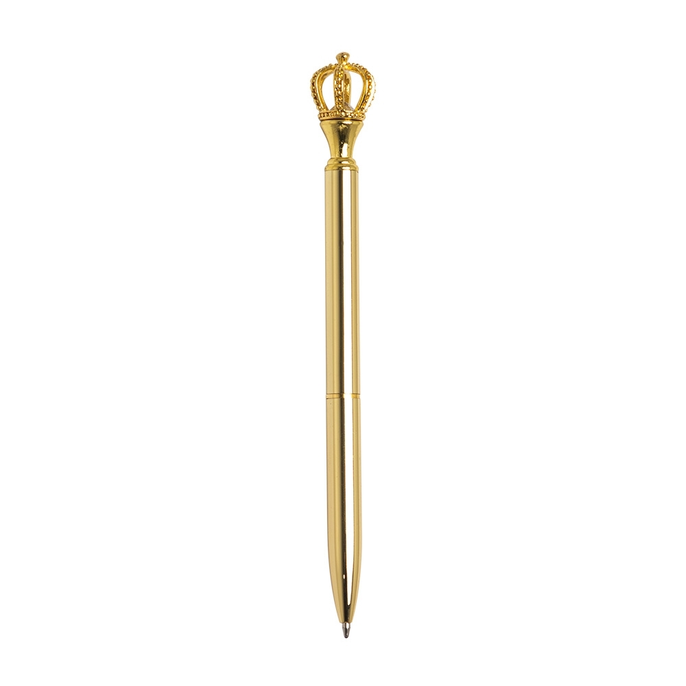 CANETA METAL COROA